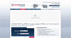 Desktop Screenshot of certifauto.com